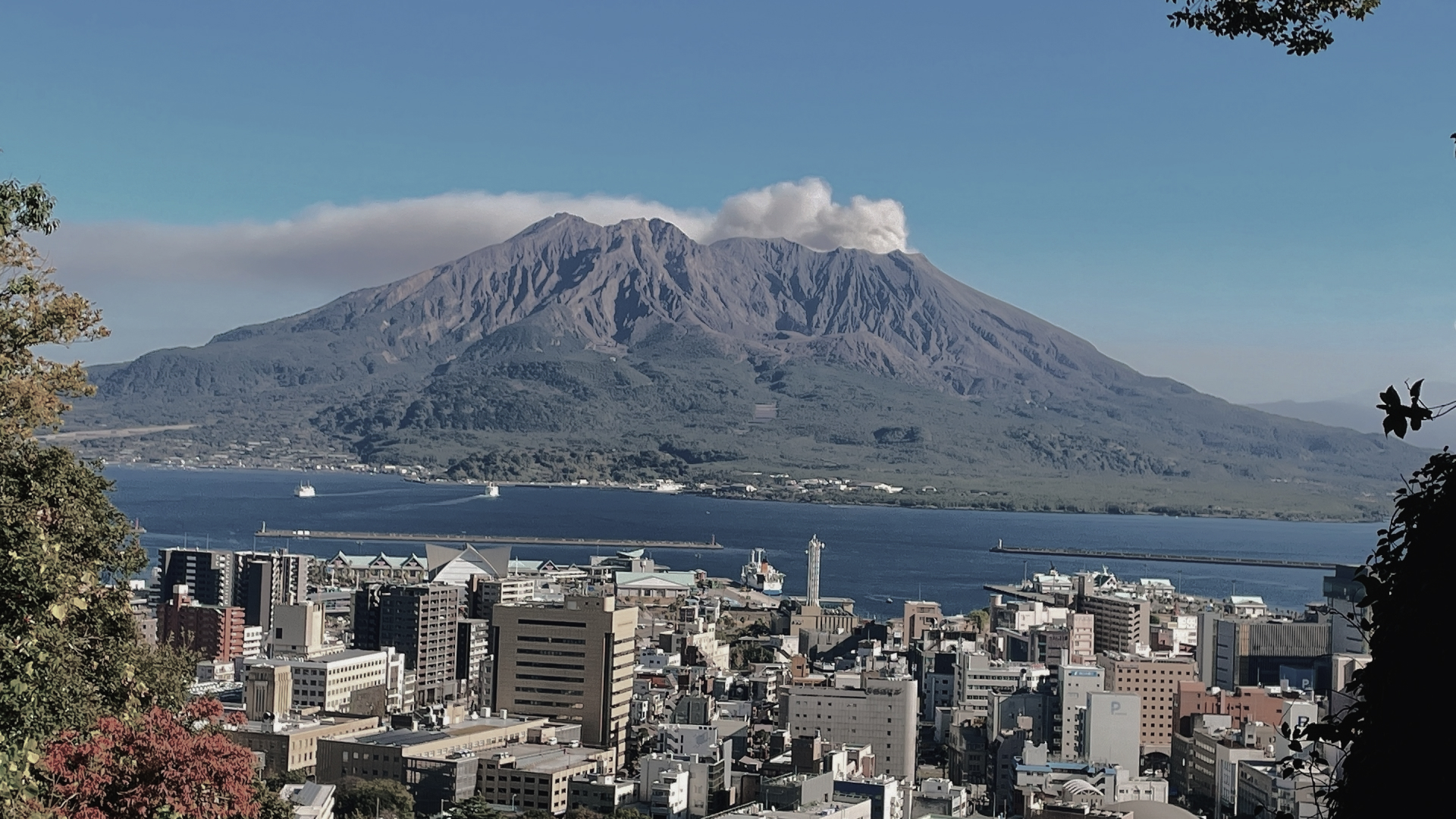 山の写真